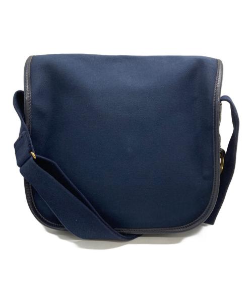brady（ブレディ）brady (ブレディ) STOURキャンバスショルダーバッグ ネイビーの古着・服飾アイテム