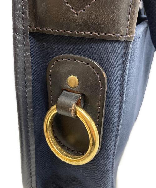 brady（ブレディ）brady (ブレディ) STOURキャンバスショルダーバッグ ネイビーの古着・服飾アイテム