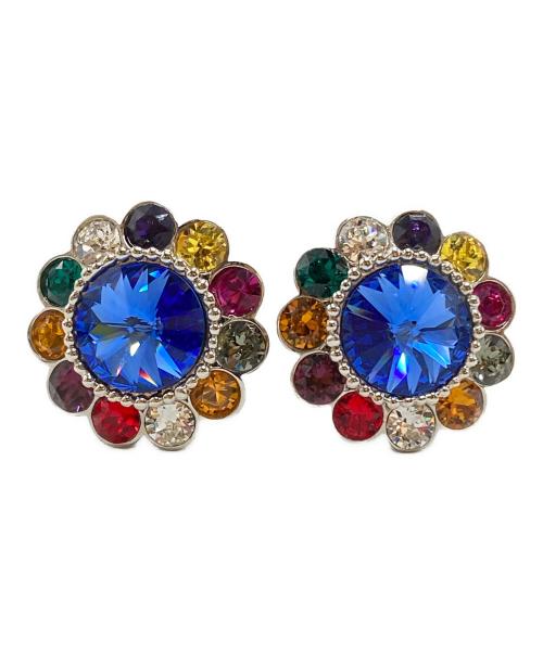 MIU MIU（ミュウミュウ）MIU MIU (ミュウミュウ) ビジューマルチカラーイヤリング/Bijou Multicolor Earring マルチカラーの古着・服飾アイテム