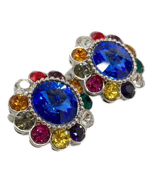 MIU MIU（ミュウミュウ）MIU MIU (ミュウミュウ) ビジューマルチカラーイヤリング/Bijou Multicolor Earring マルチカラーの古着・服飾アイテム