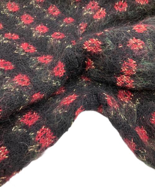 SUPREME（シュプリーム）Supreme (シュプリーム) Flowers Metallic Sweater ブラック サイズ:Mの古着・服飾アイテム