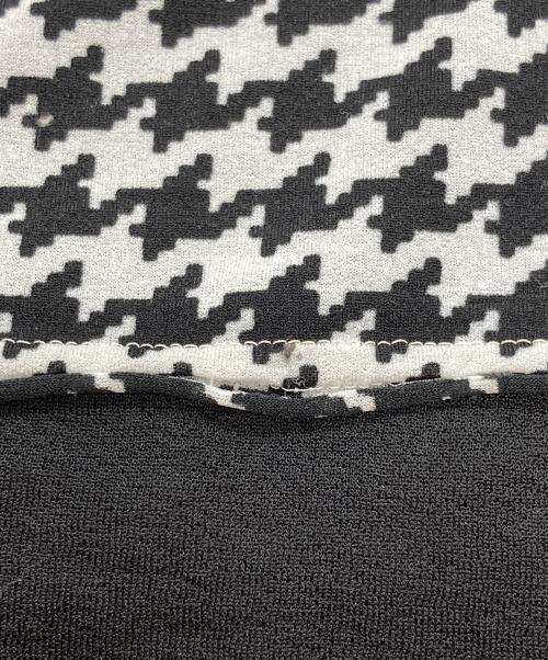 COMME des GARCONS COMME des GARCONS（コムデギャルソン コムデギャルソン）COMME des GARCONS COMME des GARCONS (コムデギャルソン コムデギャルソン) ハウンドトゥースレイヤードブラウス ホワイト サイズ:XSの古着・服飾アイテム