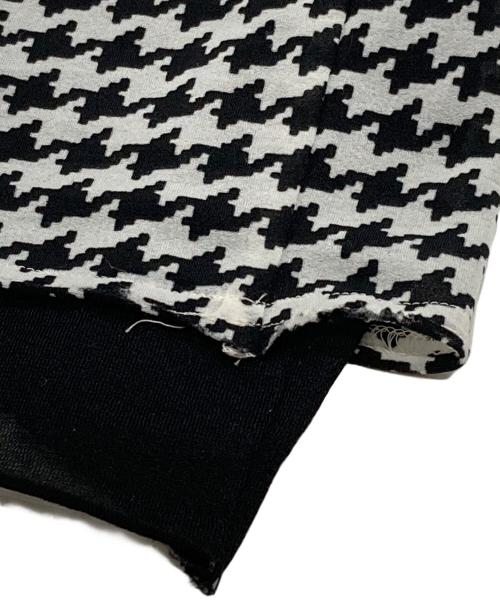 COMME des GARCONS COMME des GARCONS（コムデギャルソン コムデギャルソン）COMME des GARCONS COMME des GARCONS (コムデギャルソン コムデギャルソン) ハウンドトゥースレイヤードブラウス ホワイト サイズ:XSの古着・服飾アイテム