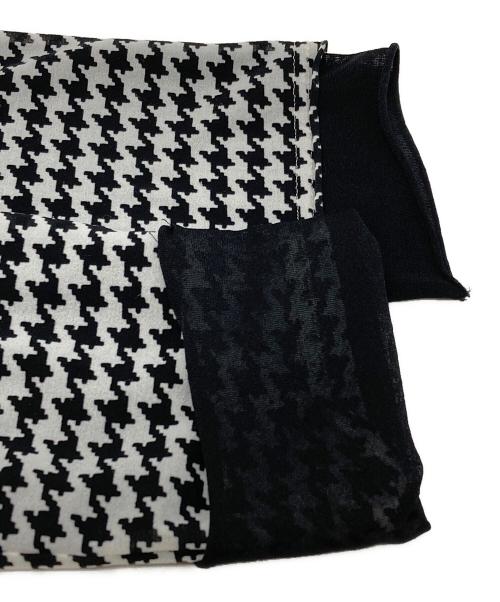 COMME des GARCONS COMME des GARCONS（コムデギャルソン コムデギャルソン）COMME des GARCONS COMME des GARCONS (コムデギャルソン コムデギャルソン) ハウンドトゥースレイヤードブラウス ホワイト サイズ:XSの古着・服飾アイテム