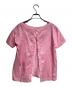 MM6 Maison Margiela (エムエムシックスメゾンマルジェラ) ストライプシャツブラウス/Striped shirt blouse ピンク40 サイズ:不明：8000円
