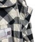 中古・古着 Maison MIHARA YASUHIRO (メゾン ミハラ ヤスヒロ) Amateur Sewn Like Check Shirt/アマチュアソーンライク チェックシャツ ブラック×ホワイト サイズ:48：30000円
