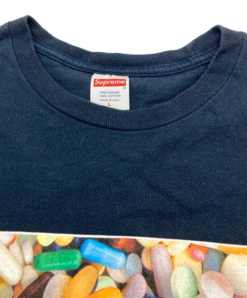 SUPREME（シュプリーム）SUPREME (シュプリーム) PILLS TEE ブラック サイズ:Lの古着・服飾アイテム
