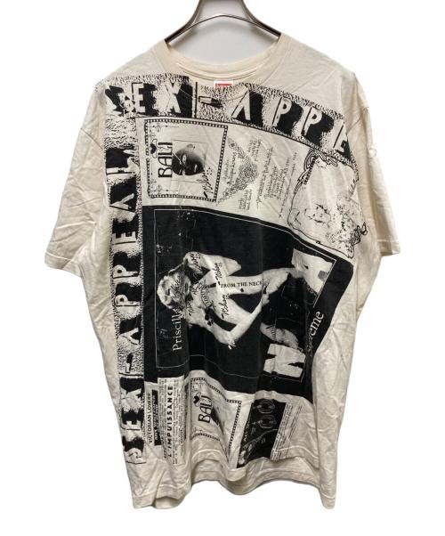 SUPREME（シュプリーム）SUPREME (シュプリーム) Collage TEE ブラック×アイボリー サイズ:XLの古着・服飾アイテム