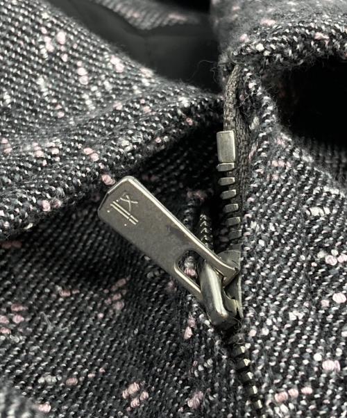 SATORU SASAKI（サトル ササキ）SATORU SASAKI (サトル ササキ) ツイードボンバージャケット/Tweed bomber jacket グレー サイズ:1の古着・服飾アイテム