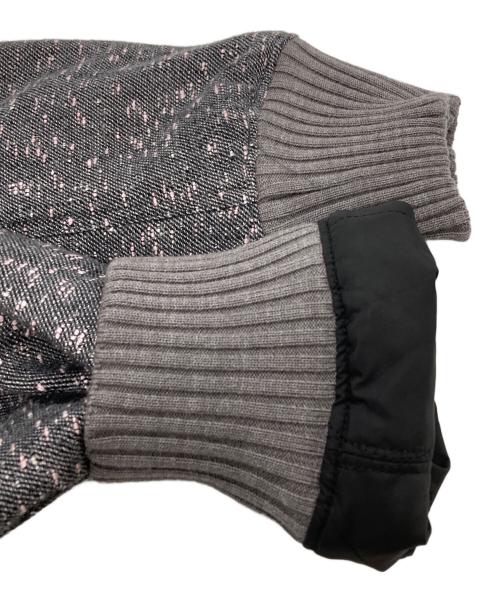 SATORU SASAKI（サトル ササキ）SATORU SASAKI (サトル ササキ) ツイードボンバージャケット/Tweed bomber jacket グレー サイズ:1の古着・服飾アイテム