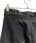 中古・古着 Maison Margiela (メゾンマルジェラ) アシンメトリー ステッチデニム/Asymmetrical Stitch Denim ブラック サイズ:40：30000円