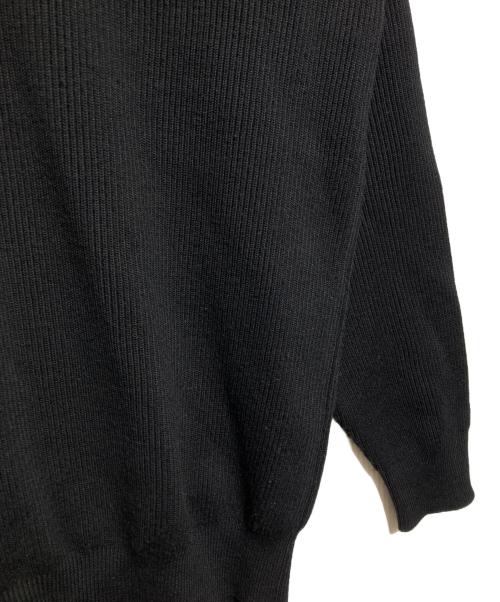 Graphpaper（グラフペーパー）Graphpaper (グラフペーパー) High Density Drivers Knit/ハイデンシティドライバーズニット ブラック サイズ:3の古着・服飾アイテム