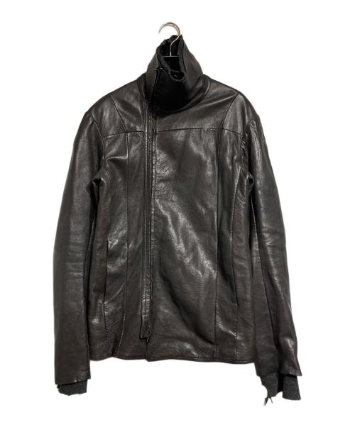 ISAAC SELLAM EXPERIENCE（アイザックセラム エクスペリエンス）ISAAC SELLAM EXPERIENCE (アイザックセラム エクスペリエンス) ウールライナーシープレザージャケット/Sheepskin leather jacket with wool lining ブラウン サイズ:XSの古着・服飾アイテム