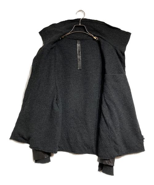 ISAAC SELLAM EXPERIENCE（アイザックセラム エクスペリエンス）ISAAC SELLAM EXPERIENCE (アイザックセラム エクスペリエンス) ウールライナーシープレザージャケット/Sheepskin leather jacket with wool lining ブラウン サイズ:XSの古着・服飾アイテム