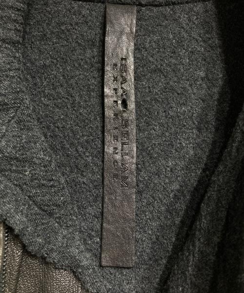 ISAAC SELLAM EXPERIENCE（アイザックセラム エクスペリエンス）ISAAC SELLAM EXPERIENCE (アイザックセラム エクスペリエンス) ウールライナーシープレザージャケット/Sheepskin leather jacket with wool lining ブラウン サイズ:XSの古着・服飾アイテム