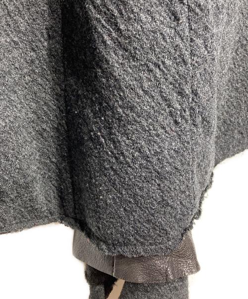 ISAAC SELLAM EXPERIENCE（アイザックセラム エクスペリエンス）ISAAC SELLAM EXPERIENCE (アイザックセラム エクスペリエンス) ウールライナーシープレザージャケット/Sheepskin leather jacket with wool lining ブラウン サイズ:XSの古着・服飾アイテム