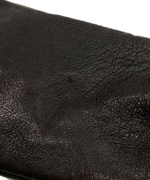 ISAAC SELLAM EXPERIENCE（アイザックセラム エクスペリエンス）ISAAC SELLAM EXPERIENCE (アイザックセラム エクスペリエンス) ウールライナーシープレザージャケット/Sheepskin leather jacket with wool lining ブラウン サイズ:XSの古着・服飾アイテム