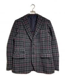 THE GIGI（ザ・ジジ）の古着「ハウンドトゥースウールジャケット/Houndstooth wool jacket/KLIMT」｜グレー