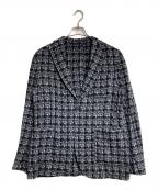 THE GIGIザ・ジジ）の古着「ハウンドトゥースウールジャケット/Houndstooth wool jacket/ANGIE」｜グレー