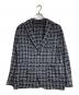 THE GIGI（ザ・ジジ）の古着「ハウンドトゥースウールジャケット/Houndstooth wool jacket/ANGIE」｜グレー