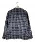THE GIGI (ザ・ジジ) ハウンドトゥースウールジャケット/Houndstooth wool jacket/ANGIE グレー サイズ:50：13000円