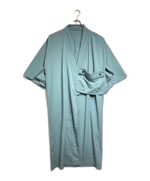 Snow peak（スノーピーク）Snow peak (スノーピーク) OUTDOOR KIMONO/アウトドア着物 ブルー サイズ:2の古着・服飾アイテム