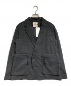 Snow peakスノーピーク）の古着「Pe Serge Jacket/サージジャケット」｜グレー