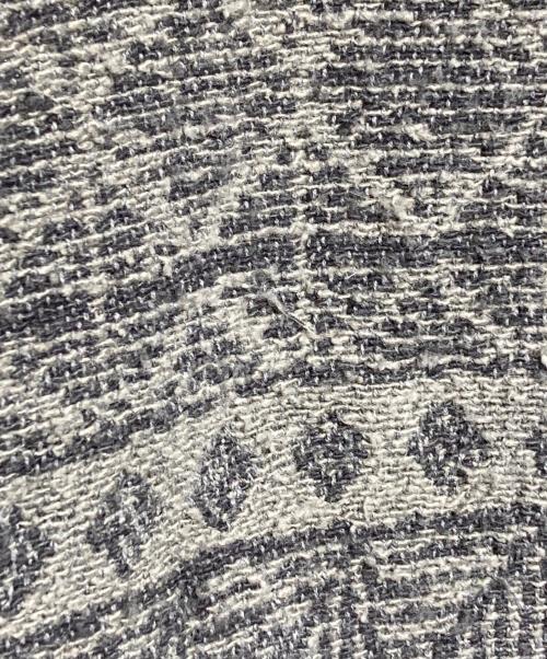 Snow peak（スノーピーク）snow peak (スノーピーク) Cotton Silk Jacquard Coat/コットンシルク ジャカード コート グレー サイズ:Sの古着・服飾アイテム