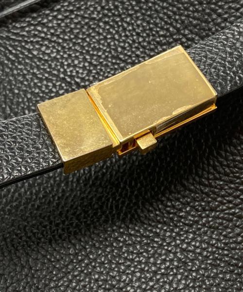 DEMELLIER（デメリエー）DEMELLIER (デメリエー) THE NEW YORKレザートートバッグ/Tote Bag ブラックの古着・服飾アイテム