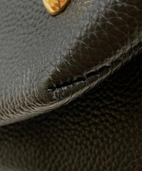 DEMELLIER（デメリエー）DEMELLIER (デメリエー) THE NEW YORKレザートートバッグ/Tote Bag ブラックの古着・服飾アイテム