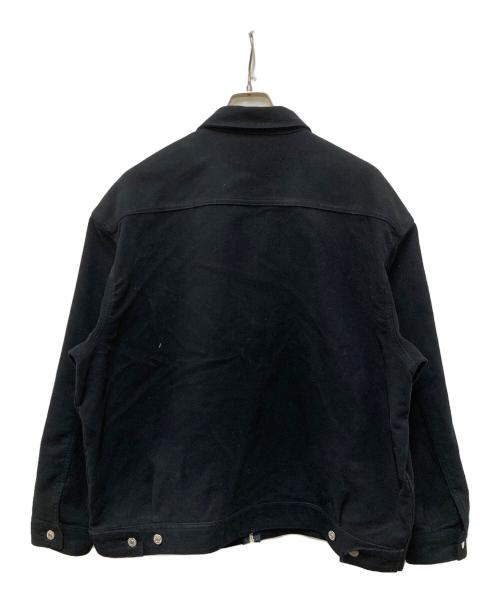 SUPREME（シュプリーム）SUPREME (シュプリーム) Moleskin Work Jacket ブラック サイズ:	SIZE XLの古着・服飾アイテム
