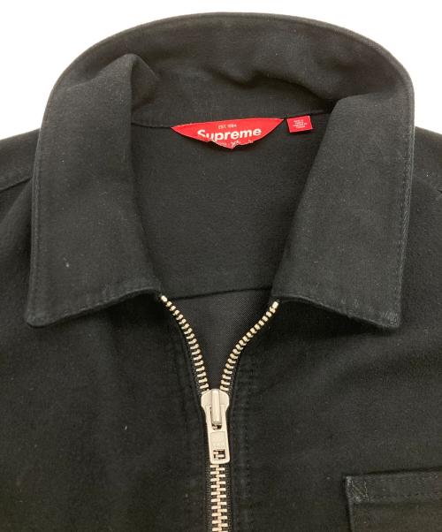 SUPREME（シュプリーム）SUPREME (シュプリーム) Moleskin Work Jacket ブラック サイズ:	SIZE XLの古着・服飾アイテム