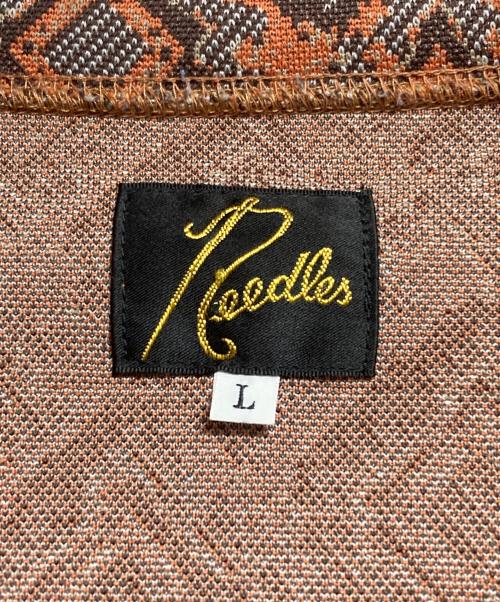 Needles（ニードルズ）Needles (ニードルズ) TRACK JACKET - POLY JQ./トラックジャケット オレンジ サイズ:Lの古着・服飾アイテム