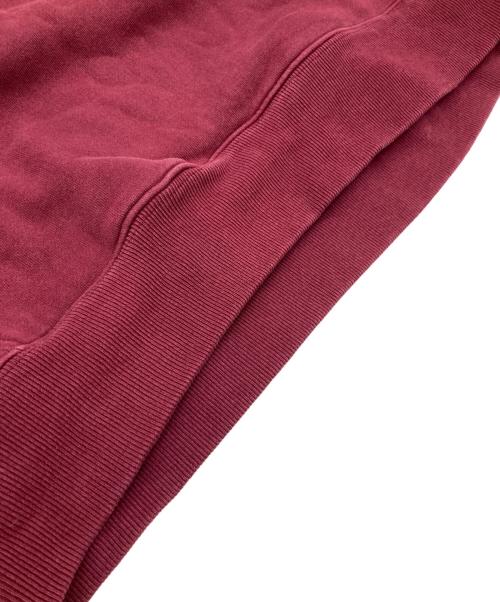 stussy（ステューシー）stussy (ステューシー) ハーフジップスウェット レッド サイズ:Sの古着・服飾アイテム