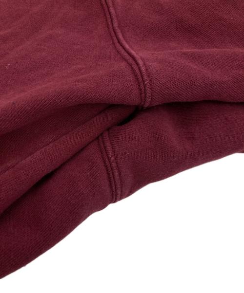 stussy（ステューシー）stussy (ステューシー) ハーフジップスウェット レッド サイズ:Sの古着・服飾アイテム