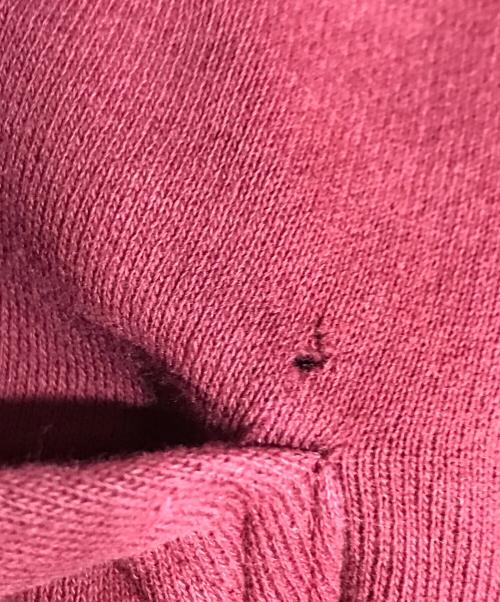 stussy（ステューシー）stussy (ステューシー) ハーフジップスウェット レッド サイズ:Sの古着・服飾アイテム