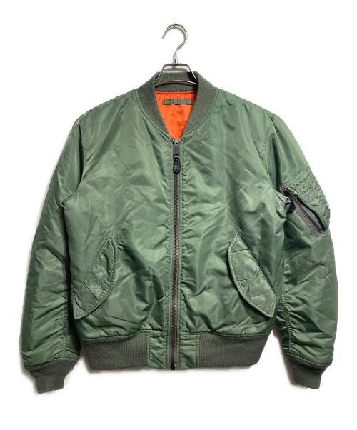 AVIREX（アヴィレックス）AVIREX (アヴィレックス) MA-1ジャケット/Jacket グリーン サイズ:XLの古着・服飾アイテム