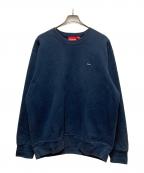 SUPREMEシュプリーム）の古着「small box crewneck」｜ネイビー
