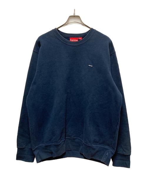 SUPREME（シュプリーム）SUPREME (シュプリーム) small box crewneck ネイビー サイズ:XLの古着・服飾アイテム