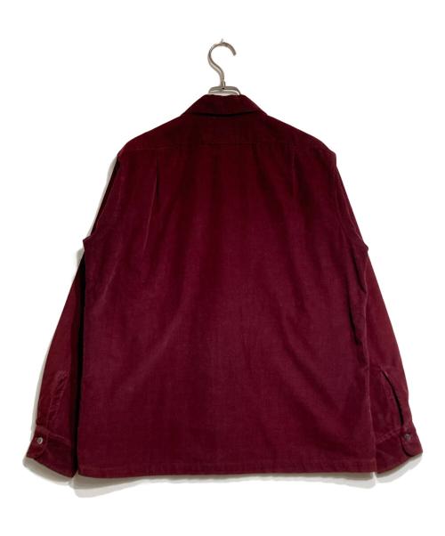 ARROW（アロー）ARROW (アロー) ヴィンテージコーデュロイシャツ/Vintage corduroy shirt ワインレッド サイズ:M（15~15・1/2）の古着・服飾アイテム