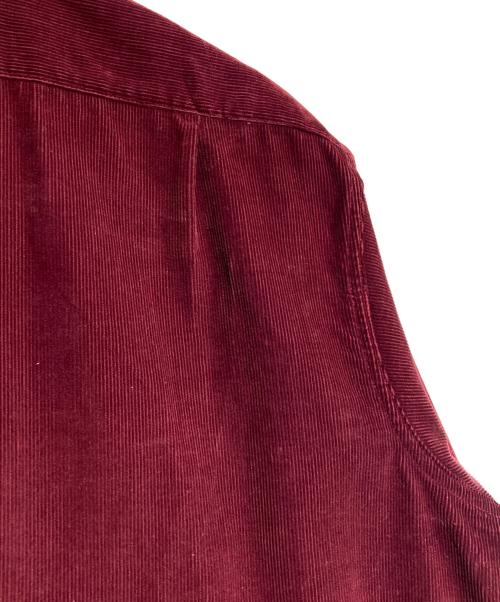 ARROW（アロー）ARROW (アロー) ヴィンテージコーデュロイシャツ/Vintage corduroy shirt ワインレッド サイズ:M（15~15・1/2）の古着・服飾アイテム
