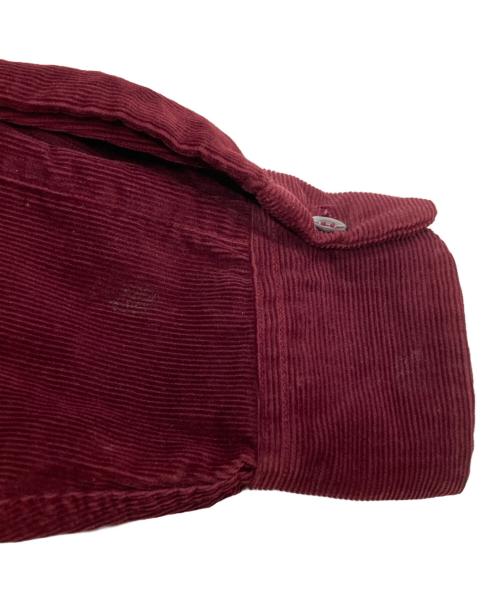ARROW（アロー）ARROW (アロー) ヴィンテージコーデュロイシャツ/Vintage corduroy shirt ワインレッド サイズ:M（15~15・1/2）の古着・服飾アイテム