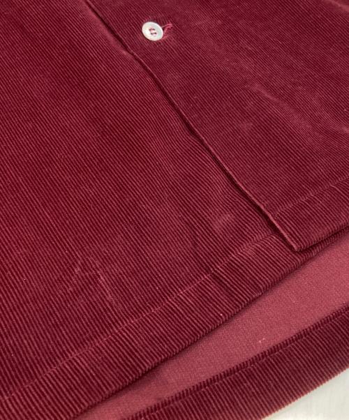 ARROW（アロー）ARROW (アロー) ヴィンテージコーデュロイシャツ/Vintage corduroy shirt ワインレッド サイズ:M（15~15・1/2）の古着・服飾アイテム