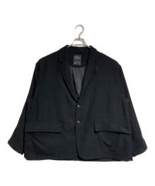 DAIWA PIER39（ダイワ ピア39）の古着「TECH STRETCH 2B JACKET CORDUROY/テックストレッチジャケットコーデュロイ」｜ブラック