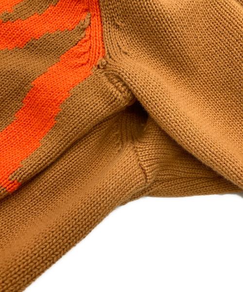 stussy（ステューシー）stussy (ステューシー) Laguna Icon Sweater ブラウン サイズ:	SIZE Mの古着・服飾アイテム