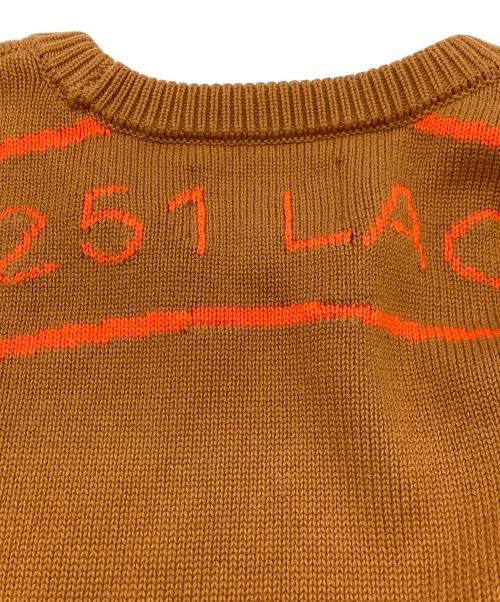 stussy（ステューシー）stussy (ステューシー) Laguna Icon Sweater ブラウン サイズ:	SIZE Mの古着・服飾アイテム