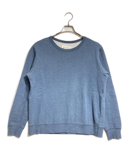 MARTIN MARGIELA（マルタン・マルジェラ）MARTIN MARGIELA (マルタン・マルジェラ) ベーシックスウェット/Basic Sweat ブルー サイズ:Sの古着・服飾アイテム