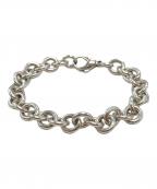 TIFFANY & Co.ティファニー アンド コー）の古着「ラウンドリンクチェーンブレスレット/Round Link Chain Bracelet」｜シルバー