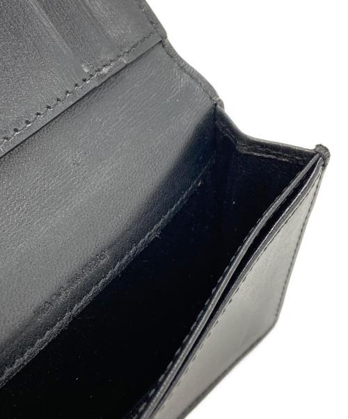 Saint Laurent Paris（サンローランパリ）Saint Laurent Paris (サンローランパリ) タイニーモノグラム カードケース/Tiny Monogram Card Case ブラックの古着・服飾アイテム