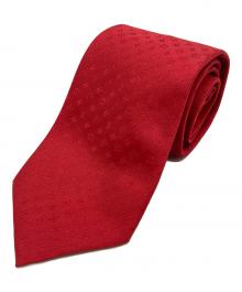 LOUIS VUITTON（ルイ ヴィトン）の古着「ネクタイ・ブルーミング モノグラム/Blooming Monogram Tie」｜レッド
